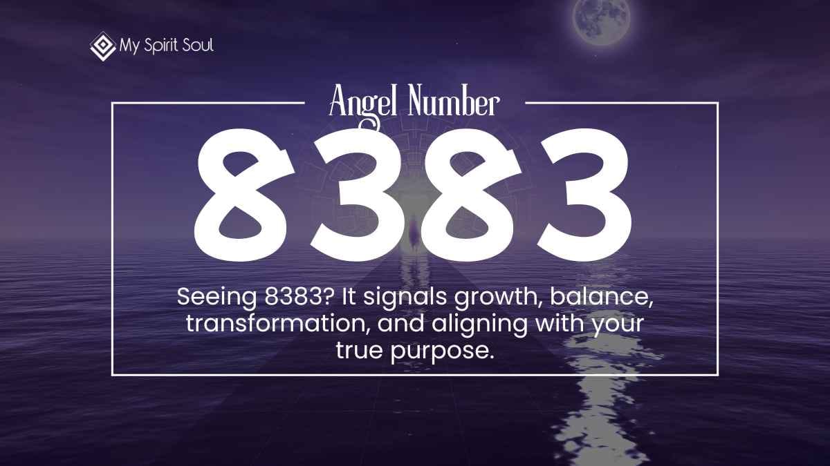 Seeing 8383 Angel Number in Everyday Life?